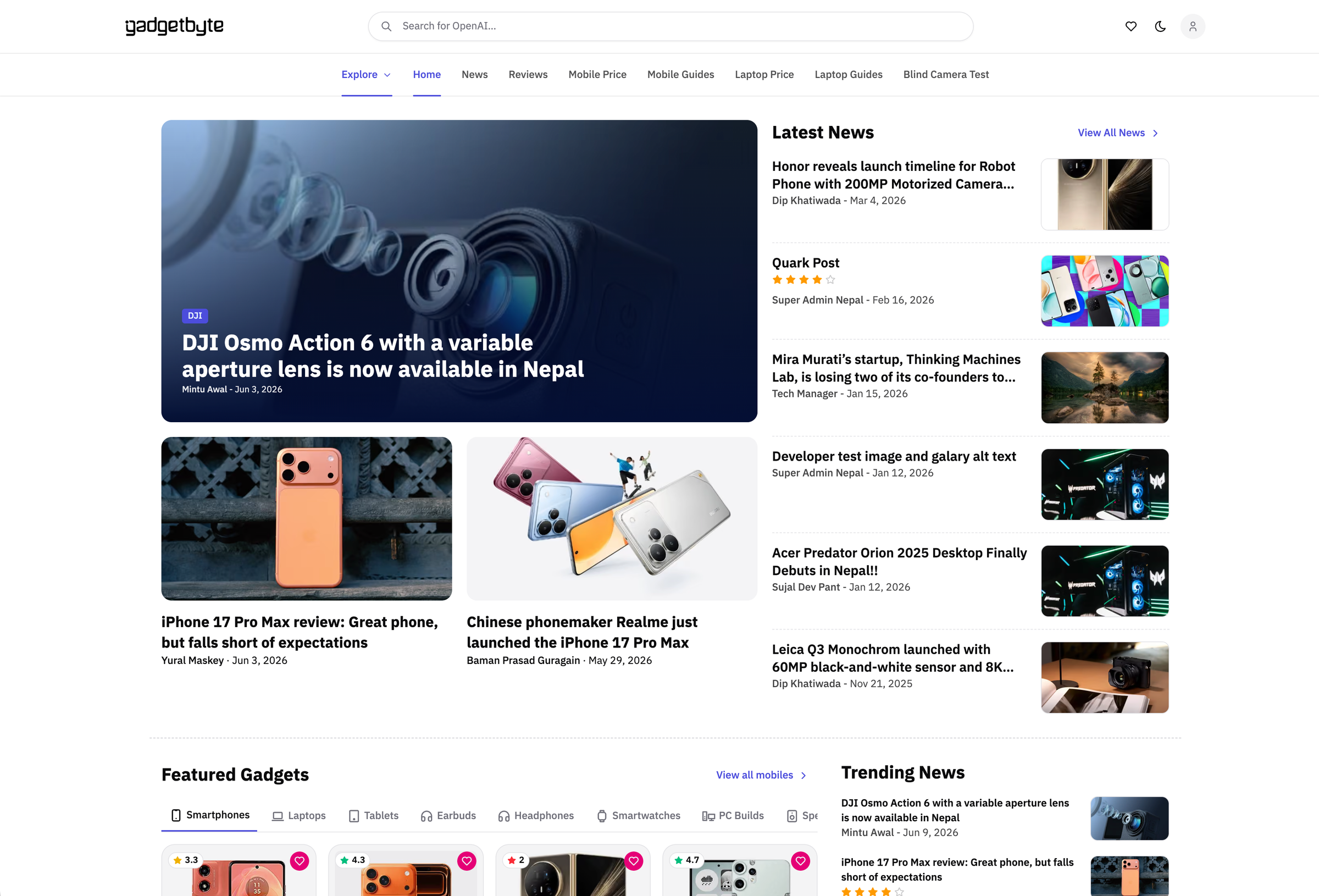 GadgetByte Nepal screenshot